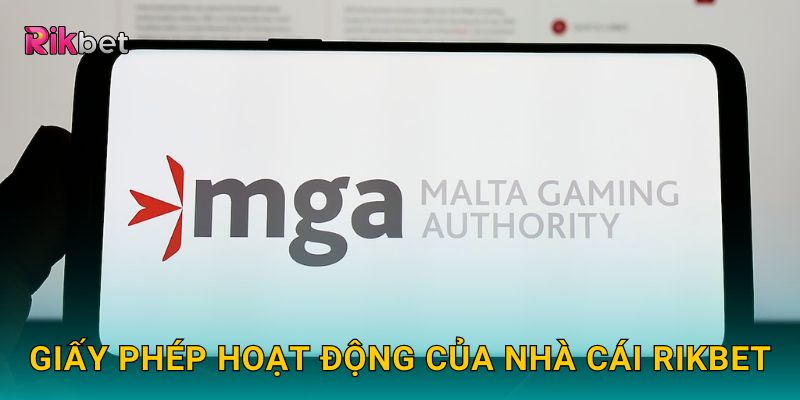 Giấy phép hoạt động của nhà cái Rikbet